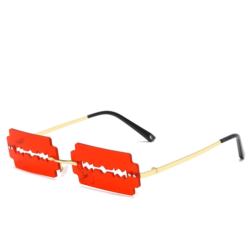Rimless Metal Sunglasses, lens 5