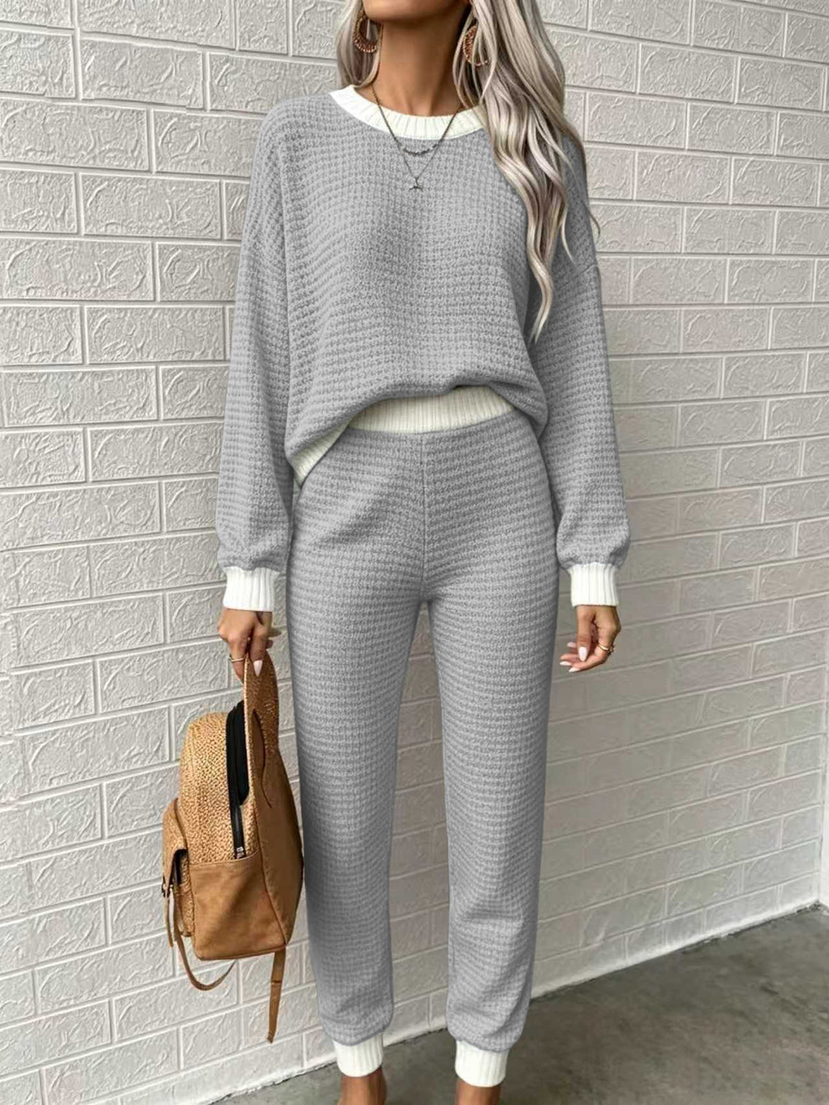Bexley Waffle-Knit Set - view 7