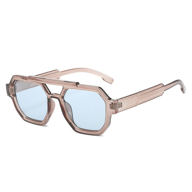 Double-Beam Pilot Sunglasses - color options