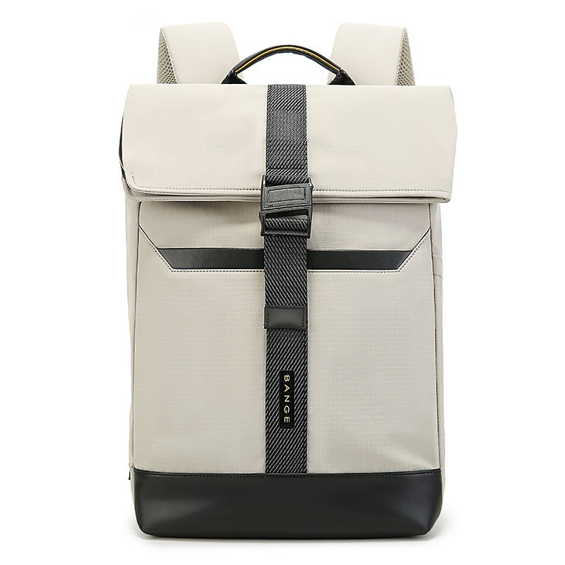 Lightweight Waterproof Laptop Backpack in gray