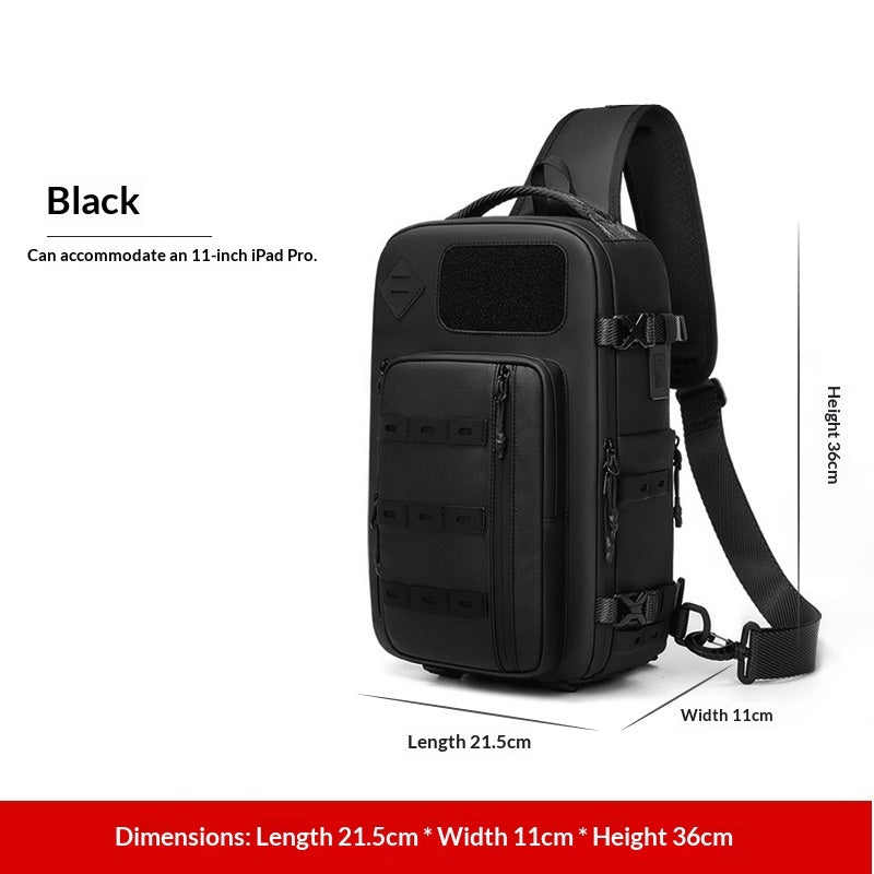 Tactical Chest Bag - strap detail
