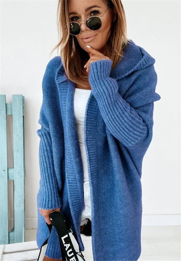 Oversized Hooded Cardigan — hood detail — Undefyning Lynes (3 of 10)