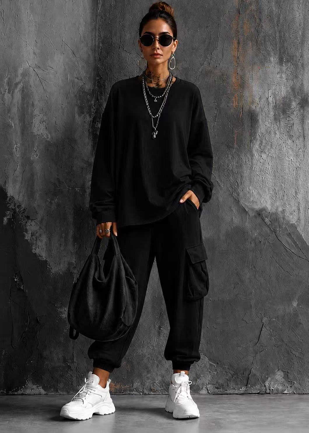 Camille Crop Knit Set - view 8
