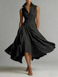 Collins Shirt-Collar Dress - view 2