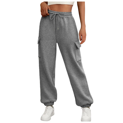 FleeceJogger — Women's Fleece-Lined High-Waist Baggy Sweatpants - Undefyning Lynes