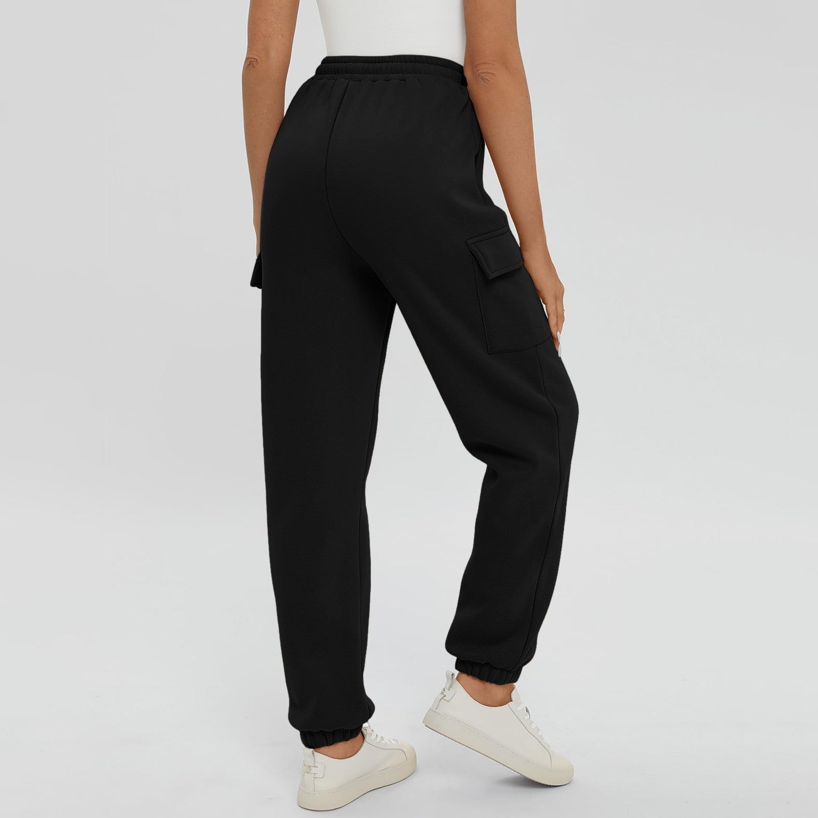 FleeceJogger — Women's Fleece-Lined High-Waist Baggy Sweatpants - Undefyning Lynes