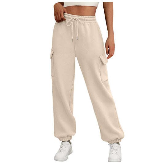 FleeceJogger — Women's Fleece-Lined High-Waist Baggy Sweatpants - Undefyning Lynes