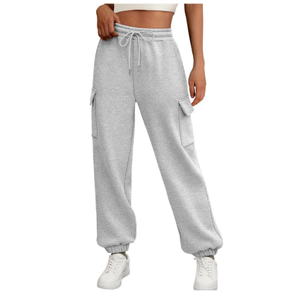FleeceJogger — Women's Fleece-Lined High-Waist Baggy Sweatpants - Undefyning Lynes