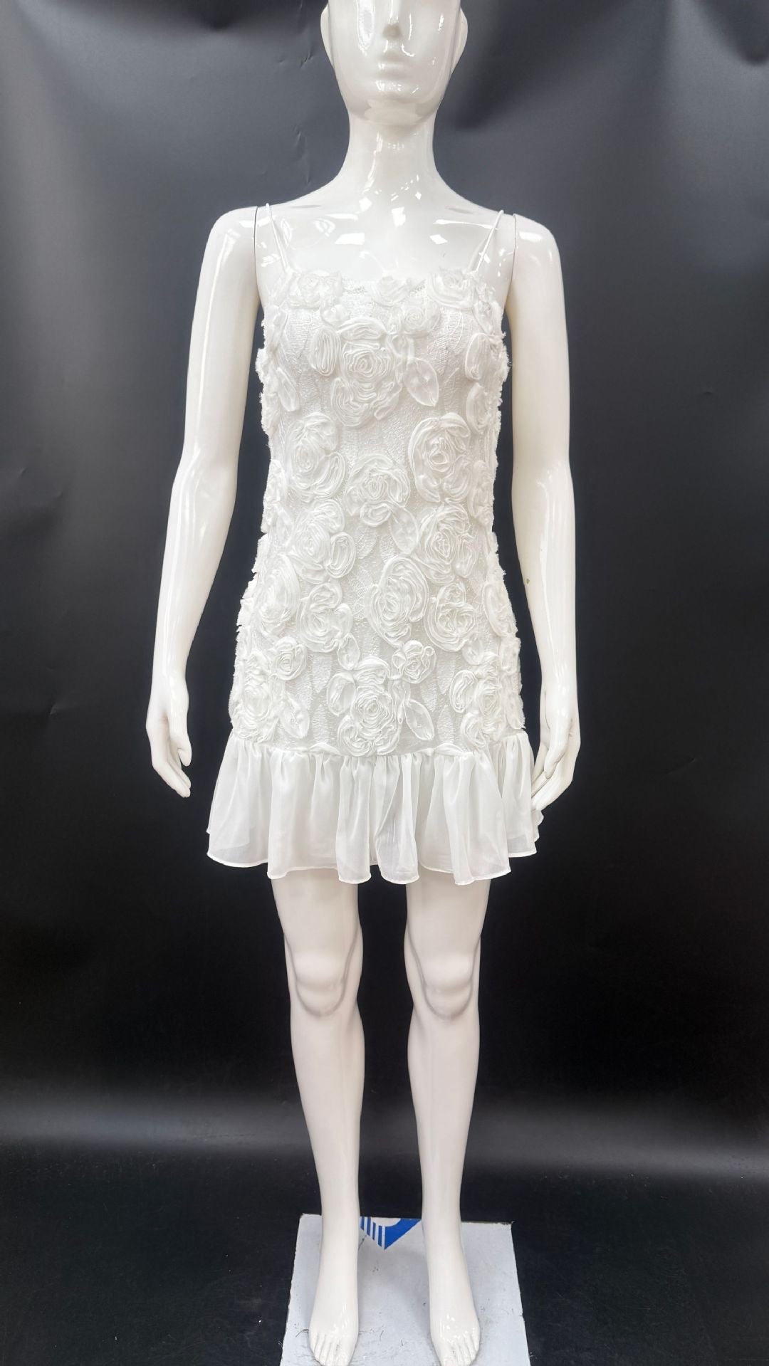 Floral Garden 3D Patchwork Mini Dress - Undefyning Lynes
