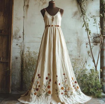 Floral Maxi Dress — Effortless Flow, Undefyned Grace - Undefyning Lynes