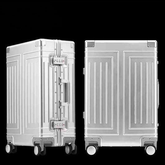 Full Aluminum-Magnesium Alloy Luxury Luggage — TSA Lock Spinner Suitcase - Undefyning Lynes
