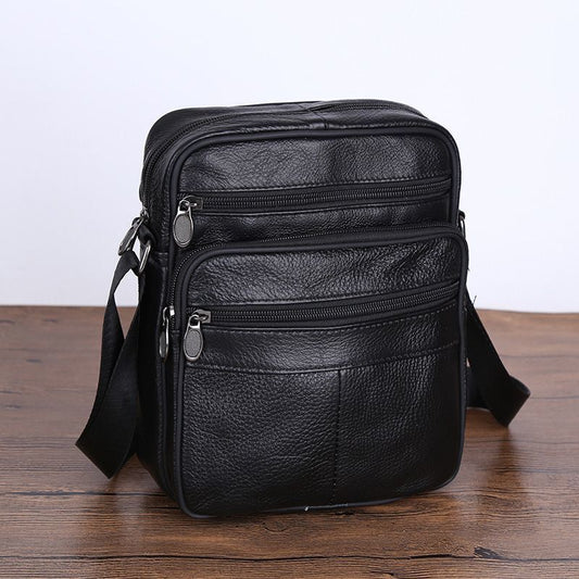 Genuine Leather Crossbody Bag - Professional Messenger - Undefyning Lynes