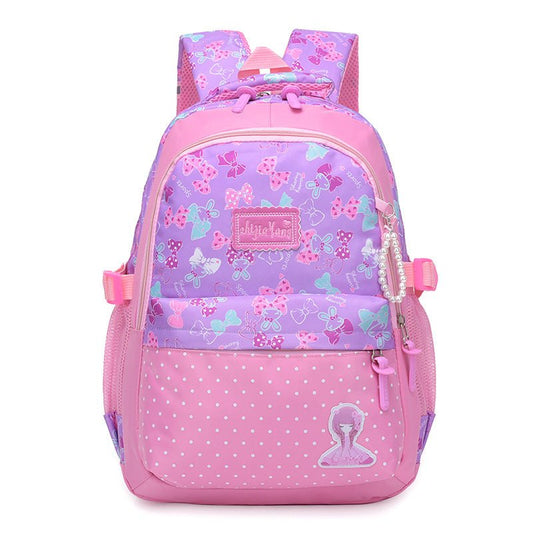 Girls' Korean-Style Load-Reducing School Backpack - Undefyning Lynes