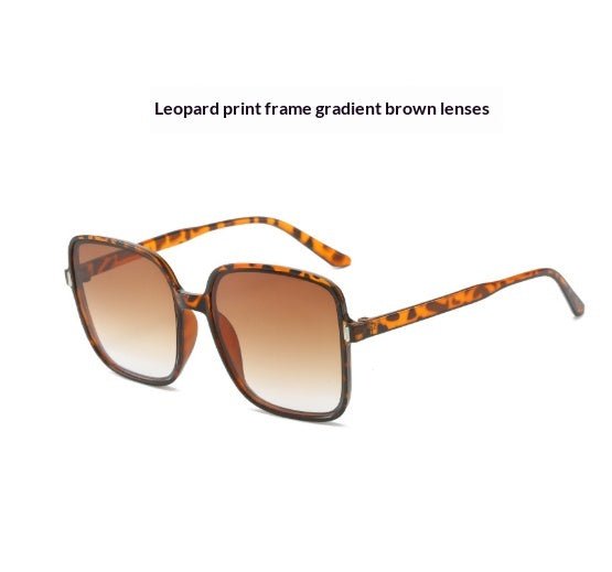 Gradient UV Shield Sunglasses – Vintage Oversized Frame - Undefyning Lynes