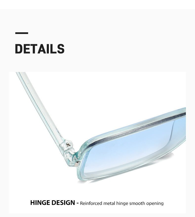 Gradient UV Shield Sunglasses — Vintage Oversized Frame - Undefyning Lynes