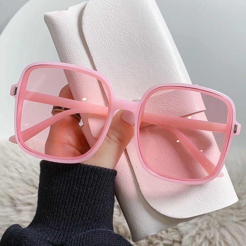 Gradient UV Shield Sunglasses – Vintage Oversized Frame - Undefyning Lynes