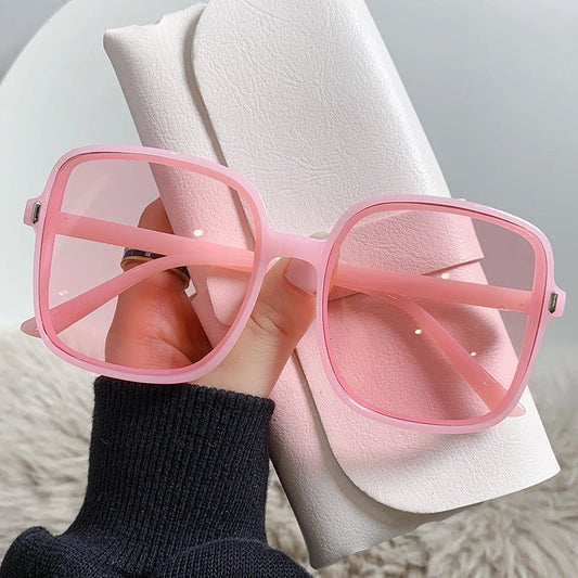 Gradient UV Shield Sunglasses – Vintage Oversized Frame - Undefyning Lynes