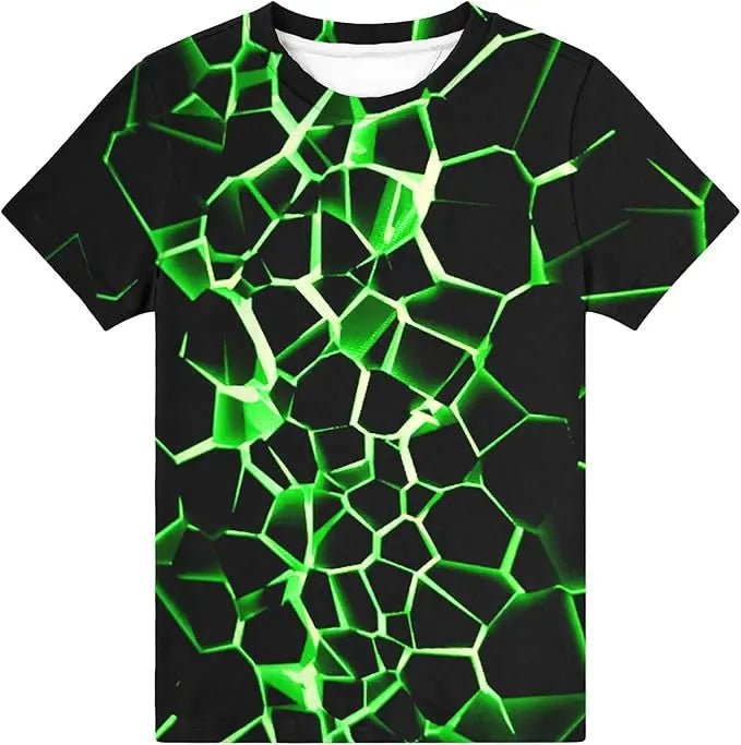 Gravity-Defying Graphic Tee: Premium 3D Art with Effortless Oversized Comfort - Undefyning Lynes