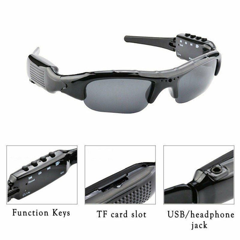 HD 1080P Smart Glasses Camera — Wearable Hidden Lens with Night Vision - Undefyning Lynes