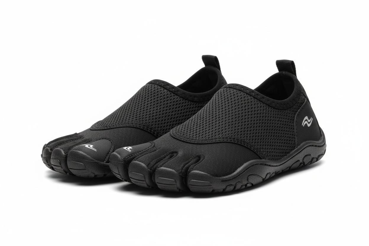 Black Kids Five-Finger Water Shoes