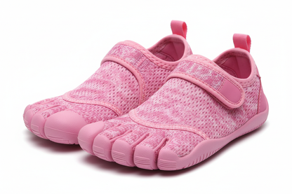 Pink Five-Finger Water Shoes for Kids