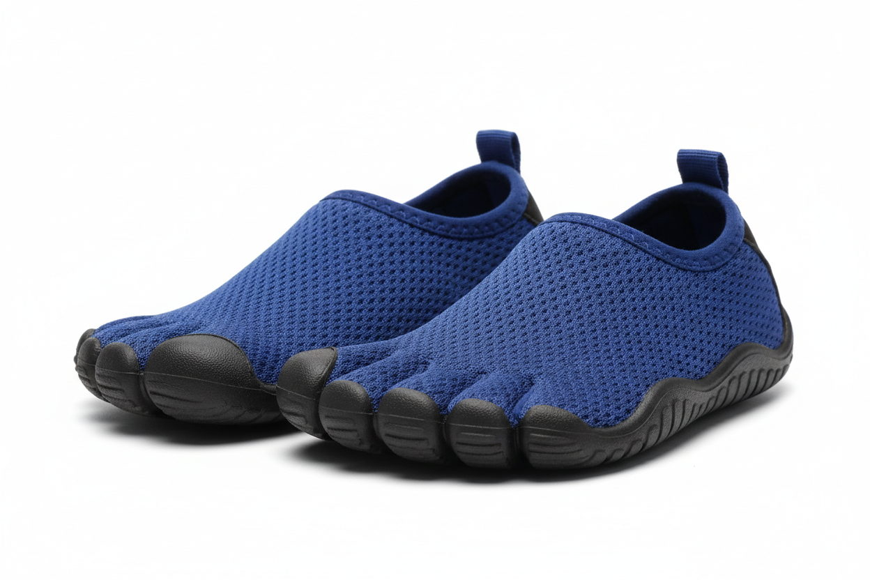 Kids Five-Finger Water Shoes in Sapphire Blue