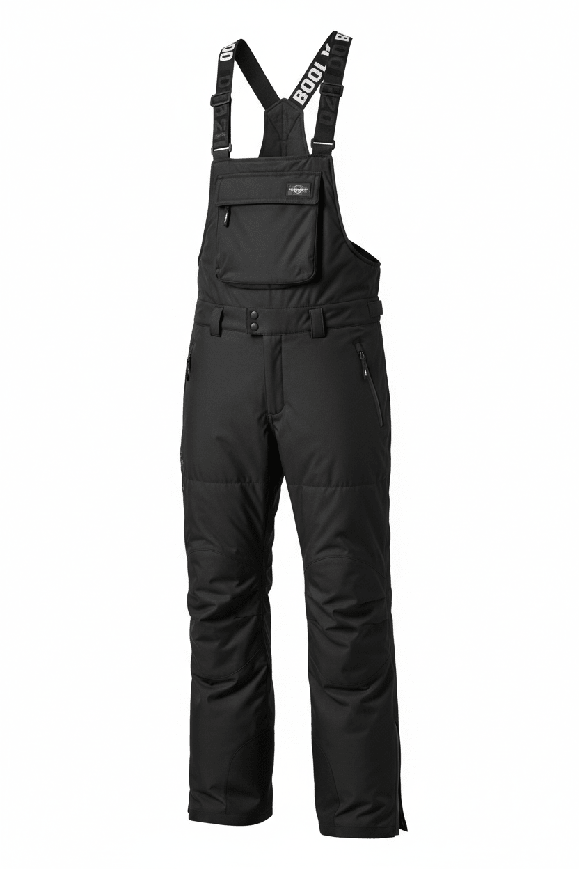 Insulated Waterproof Ski Overalls – Men's Winter Snow Bib Pants - Undefyning Lynes