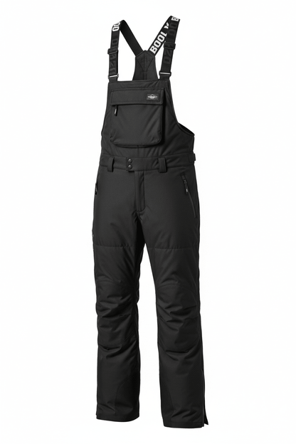 Insulated Waterproof Ski Overalls – Men's Winter Snow Bib Pants - Undefyning Lynes