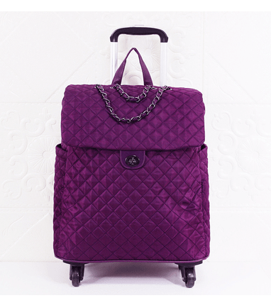 Large Capacity Waterproof Business Travel Bag — Universal Wheel Rolling Luggage - Undefyning Lynes