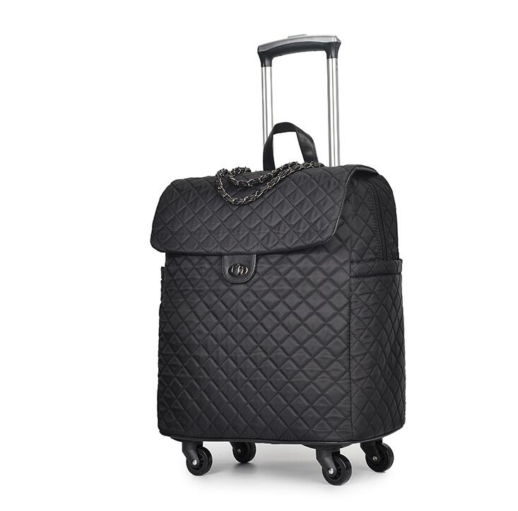 Large Capacity Waterproof Business Travel Bag — Universal Wheel Rolling Luggage - Undefyning Lynes