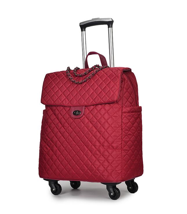 Large Capacity Waterproof Business Travel Bag — Universal Wheel Rolling Luggage - Undefyning Lynes