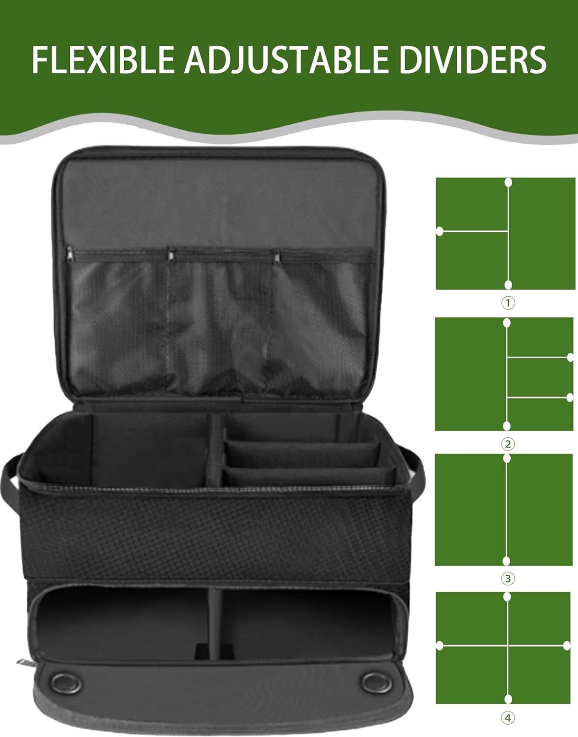 Large Cube Travel Storage Box — Waterproof Trunk Organizer Bag - Undefyning Lynes
