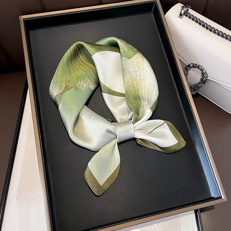 Luxurious Pure Silk Square Scarf - Effortless Elegance for Every Outfit - Undefyning Lynes