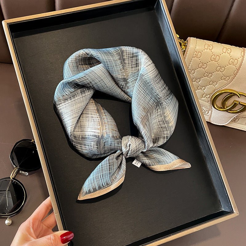 Luxurious Pure Silk Square Scarf - Effortless Elegance for Every Outfit - Undefyning Lynes
