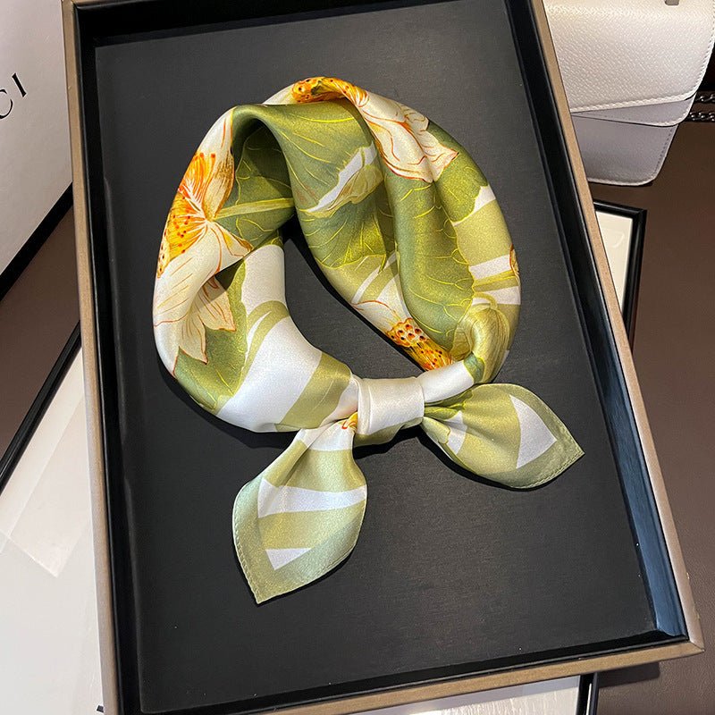 Luxurious Pure Silk Square Scarf - Effortless Elegance for Every Outfit - Undefyning Lynes