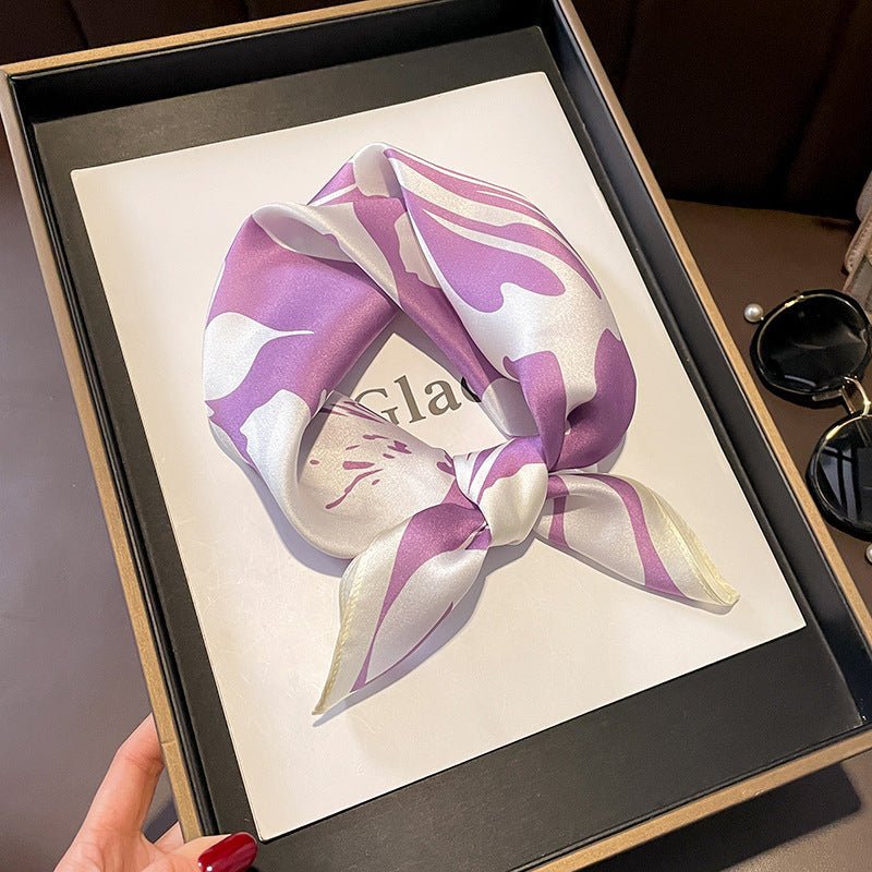 Luxurious Pure Silk Square Scarf - Effortless Elegance for Every Outfit - Undefyning Lynes