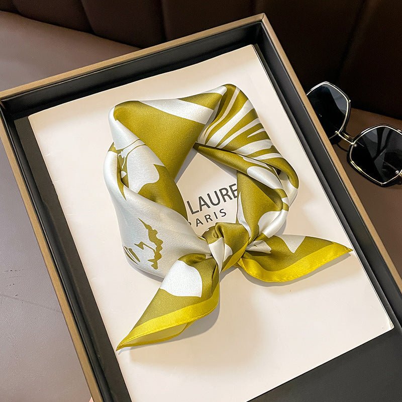 Luxurious Pure Silk Square Scarf - Effortless Elegance for Every Outfit - Undefyning Lynes