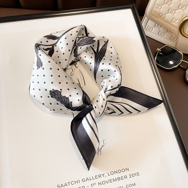 Luxurious Pure Silk Square Scarf - Effortless Elegance for Every Outfit - Undefyning Lynes