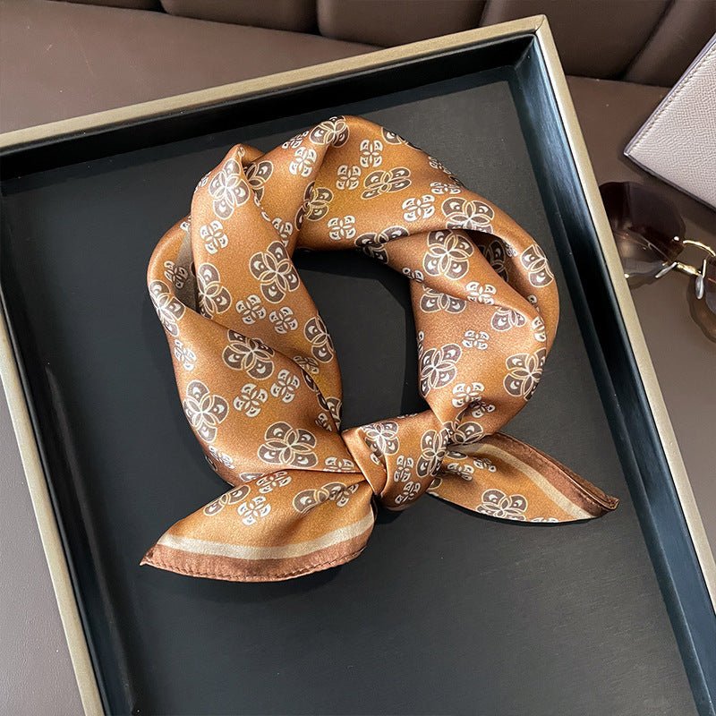 Luxurious Pure Silk Square Scarf - Effortless Elegance for Every Outfit - Undefyning Lynes