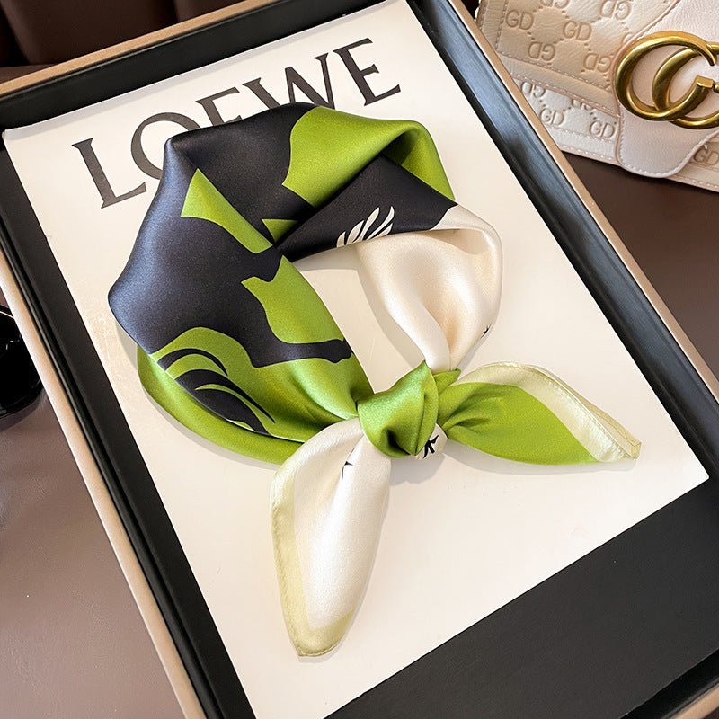 Luxurious Pure Silk Square Scarf - Effortless Elegance for Every Outfit - Undefyning Lynes