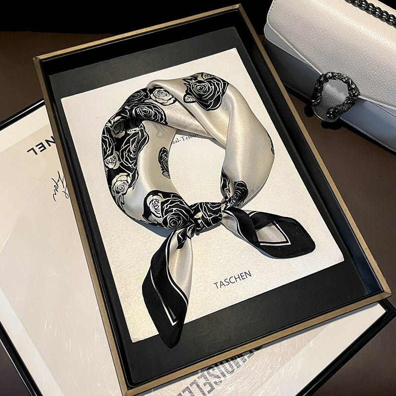 Luxurious Pure Silk Square Scarf - Effortless Elegance for Every Outfit - Undefyning Lynes