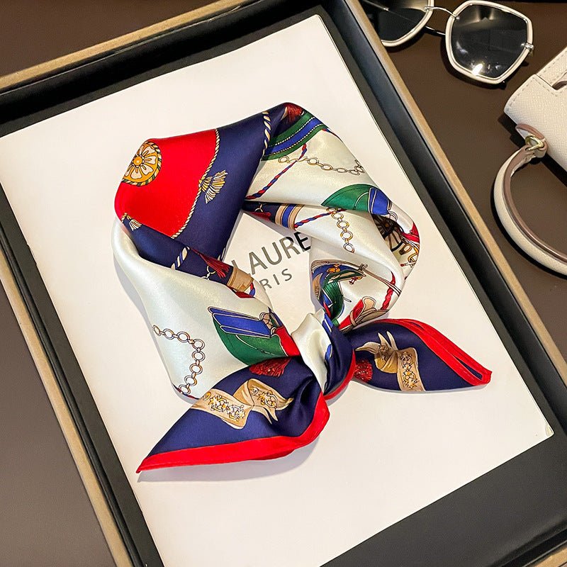Luxurious Pure Silk Square Scarf - Effortless Elegance for Every Outfit - Undefyning Lynes