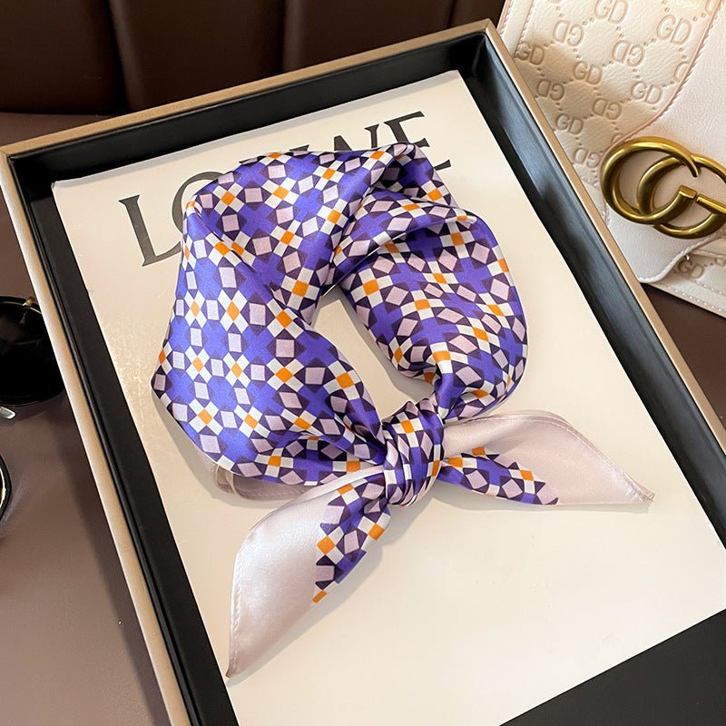 Luxurious Pure Silk Square Scarf - Effortless Elegance for Every Outfit - Undefyning Lynes
