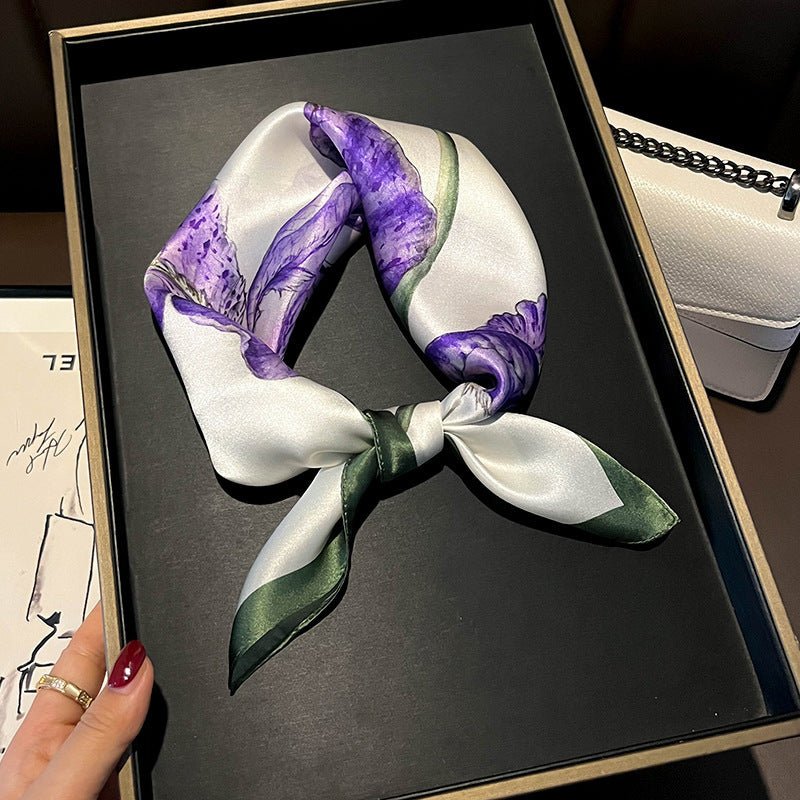Luxurious Pure Silk Square Scarf - Effortless Elegance for Every Outfit - Undefyning Lynes