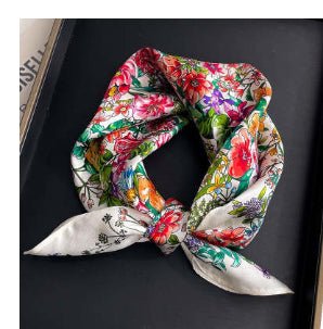 Luxurious Pure Silk Square Scarf - Effortless Elegance for Every Outfit - Undefyning Lynes