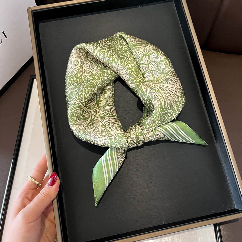 Luxurious Pure Silk Square Scarf - Effortless Elegance for Every Outfit - Undefyning Lynes