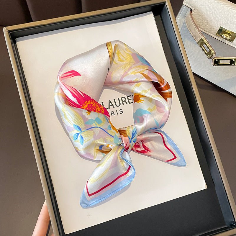 Luxurious Pure Silk Square Scarf - Effortless Elegance for Every Outfit - Undefyning Lynes