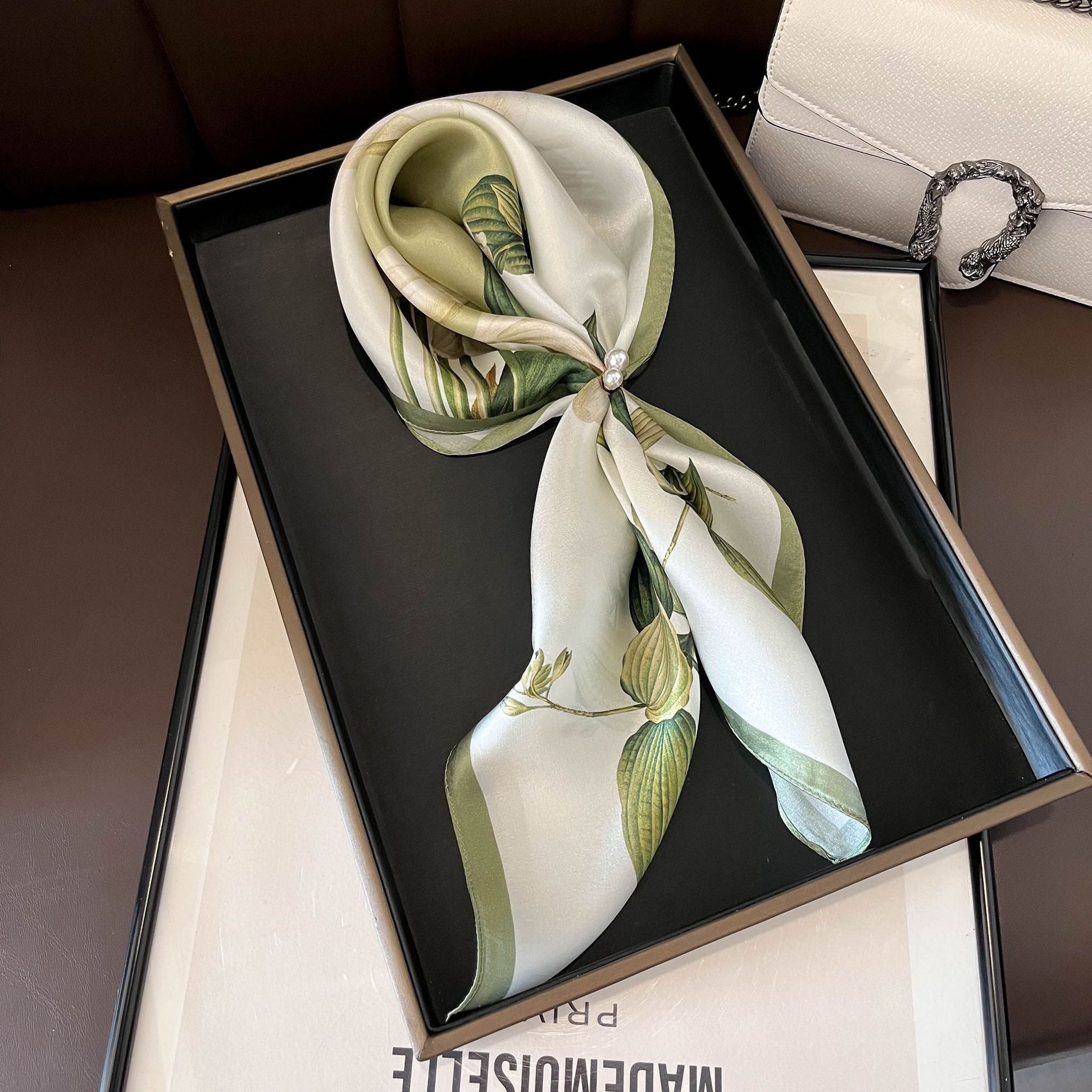 Luxurious Pure Silk Square Scarf - Effortless Elegance for Every Outfit - Undefyning Lynes