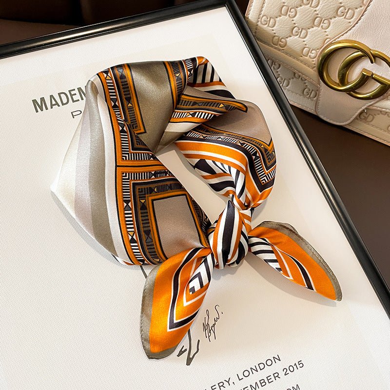Luxurious Pure Silk Square Scarf - Effortless Elegance for Every Outfit - Undefyning Lynes