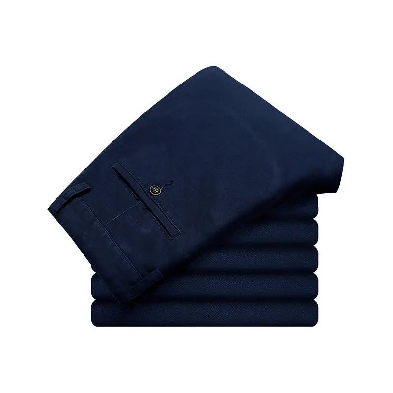 Men's All-Day Comfort Elastic Waist Trousers - Premium Fall & Winter Essentials - Undefyning Lynes